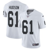 Nike Las Vegas Raiders #61 Rodney Hudson White Youth Stitched NFL Vapor Untouchable Limited Jersey