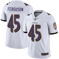 Nike Baltimore Ravens #45 Jaylon Ferguson White Youth Stitched NFL Vapor Untouchable Limited Jersey