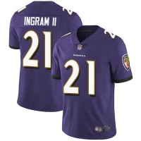 Nike Baltimore Ravens #21 Mark Ingram II Purple Team Color Youth Stitched NFL Vapor Untouchable Limited Jersey