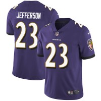 Nike Baltimore Ravens #23 Tony Jefferson Purple Team Color Youth Stitched NFL Vapor Untouchable Limited Jersey