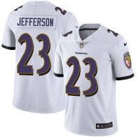 Nike Baltimore Ravens #23 Tony Jefferson White Youth Stitched NFL Vapor Untouchable Limited Jersey