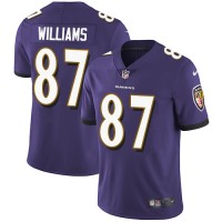 Nike Baltimore Ravens #87 Maxx Williams Purple Team Color Youth Stitched NFL Vapor Untouchable Limited Jersey