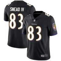 Nike Baltimore Ravens #83 Willie Snead IV Black Alternate Youth Stitched NFL Vapor Untouchable Limited Jersey