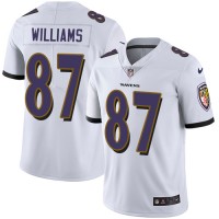 Nike Baltimore Ravens #87 Maxx Williams White Youth Stitched NFL Vapor Untouchable Limited Jersey