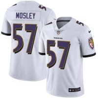 Nike Baltimore Ravens #57 C.J. Mosley White Youth Stitched NFL Vapor Untouchable Limited Jersey