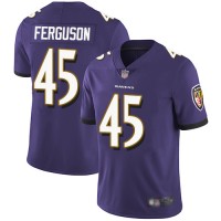 Nike Baltimore Ravens #45 Jaylon Ferguson Purple Team Color Youth Stitched NFL Vapor Untouchable Limited Jersey