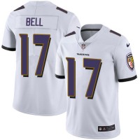 Nike Baltimore Ravens #17 Le'Veon Bell White Youth Stitched NFL Vapor Untouchable Limited Jersey
