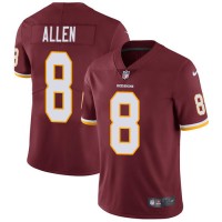 Nike Washington Commanders #8 Kyle Allen Burgundy Red Team Color Youth Stitched NFL Vapor Untouchable Limited Jersey