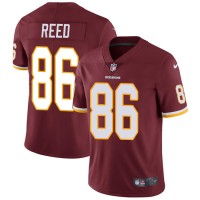 Nike Washington Commanders #86 Jordan Reed Burgundy Red Team Color Youth Stitched NFL Vapor Untouchable Limited Jersey