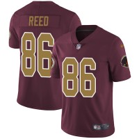 Nike Washington Commanders #86 Jordan Reed Burgundy Red Alternate Youth Stitched NFL Vapor Untouchable Limited Jersey