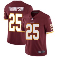 Nike Washington Commanders #25 Chris Thompson Burgundy Red Team Color Youth Stitched NFL Vapor Untouchable Limited Jersey