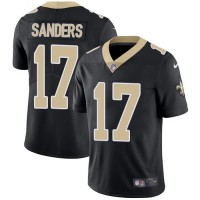 Nike New Orleans Saints #17 Emmanuel Sanders Black Team Color Youth Stitched NFL Vapor Untouchable Limited Jersey