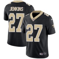 Nike New Orleans Saints #27 Malcolm Jenkins Black Team Color Youth Stitched NFL Vapor Untouchable Limited Jersey