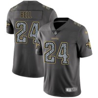Nike New Orleans Saints #24 Vonn Bell Gray Static Youth Stitched NFL Vapor Untouchable Limited Jersey