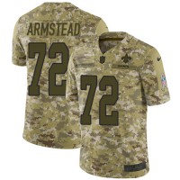 Nike New Orleans Saints #72 Terron Armstead Camo Youth Stitched NFL Limited 2018 Salute to Service Jersey