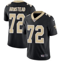 Nike New Orleans Saints #72 Terron Armstead Black Team Color Youth Stitched NFL Vapor Untouchable Limited Jersey