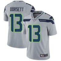 Nike Seattle Seahawks #13 Phillip Dorsett Grey Alternate Youth Stitched NFL Vapor Untouchable Limited Jersey