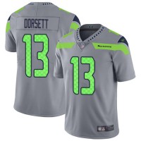 Nike Seattle Seahawks #13 Phillip Dorsett Gray Youth Stitched NFL Limited Inverted Legend Jersey