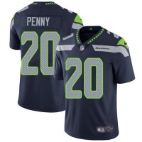 Nike Seattle Seahawks #20 Rashaad Penny Steel Blue Team Color Youth Stitched NFL Vapor Untouchable Limited Jersey