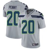 Nike Seattle Seahawks #20 Rashaad Penny Grey Alternate Youth Stitched NFL Vapor Untouchable Limited Jersey
