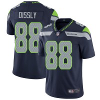 Nike Seattle Seahawks #88 Will Dissly Steel Blue Team Color Youth Stitched NFL Vapor Untouchable Limited Jersey