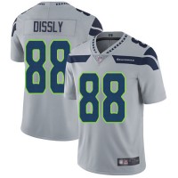Nike Seattle Seahawks #88 Will Dissly Grey Alternate Youth Stitched NFL Vapor Untouchable Limited Jersey