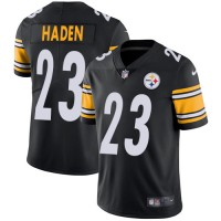 Nike Pittsburgh Steelers #23 Joe Haden Black Team Color Youth Stitched NFL Vapor Untouchable Limited Jersey