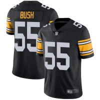 Nike Pittsburgh Steelers #55 Devin Bush Black Alternate Youth Stitched NFL Vapor Untouchable Limited Jersey