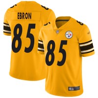 Nike Pittsburgh Steelers #85 Eric Ebron Gold Youth Stitched NFL Limited Inverted Legend Jersey