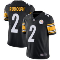 Nike Pittsburgh Steelers #2 Mason Rudolph Black Team Color Youth Stitched NFL Vapor Untouchable Limited Jersey