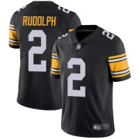 Nike Pittsburgh Steelers #2 Mason Rudolph Black Alternate Youth Stitched NFL Vapor Untouchable Limited Jersey
