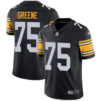 Nike Pittsburgh Steelers #75 Joe Greene Black Alternate Youth Stitched NFL Vapor Untouchable Limited Jersey