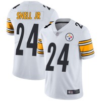 Nike Pittsburgh Steelers #24 Benny Snell Jr. White Youth Stitched NFL Vapor Untouchable Limited Jersey