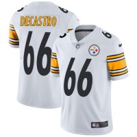 Nike Pittsburgh Steelers #66 David DeCastro White Youth Stitched NFL Vapor Untouchable Limited Jersey