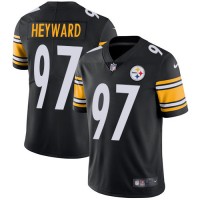 Nike Pittsburgh Steelers #97 Cameron Heyward Black Team Color Youth Stitched NFL Vapor Untouchable Limited Jersey