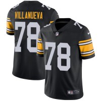 Nike Pittsburgh Steelers #78 Alejandro Villanueva Black Alternate Youth Stitched NFL Vapor Untouchable Limited Jersey