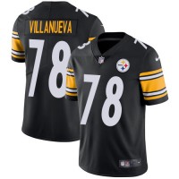 Nike Pittsburgh Steelers #78 Alejandro Villanueva Black Team Color Youth Stitched NFL Vapor Untouchable Limited Jersey