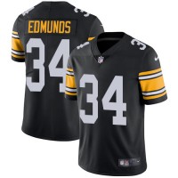 Nike Pittsburgh Steelers #34 Terrell Edmunds Black Team Color Youth Stitched NFL Vapor Untouchable Limited Jersey