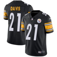 Nike Pittsburgh Steelers #21 Sean Davis Black Team Color Youth Stitched NFL Vapor Untouchable Limited Jersey