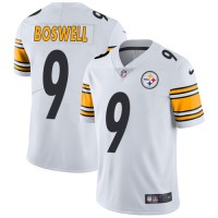 Nike Pittsburgh Steelers #9 Chris Boswell White Youth Stitched NFL Vapor Untouchable Limited Jersey