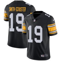 Nike Pittsburgh Steelers #19 JuJu Smith-Schuster Black Alternate Youth Stitched NFL Vapor Untouchable Limited Jersey