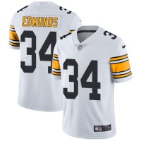 Nike Pittsburgh Steelers #34 Terrell Edmunds White Youth Stitched NFL Vapor Untouchable Limited Jersey