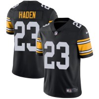 Nike Pittsburgh Steelers #23 Joe Haden Black Alternate Youth Stitched NFL Vapor Untouchable Limited Jersey