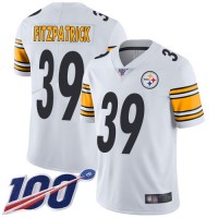 Nike Pittsburgh Steelers #39 Minkah Fitzpatrick White Youth Stitched NFL 100th Season Vapor Limited Jersey