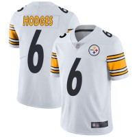 Nike Pittsburgh Steelers #6 Devlin Hodges White Youth Stitched NFL Vapor Untouchable Limited Jersey