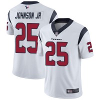 Nike Houston Texans #25 Duke Johnson Jr White Youth Stitched NFL Vapor Untouchable Limited Jersey