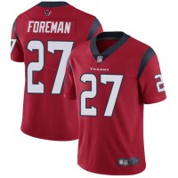 Nike Houston Texans #27 D'Onta Foreman Red Alternate Youth Stitched NFL Vapor Untouchable Limited Jersey