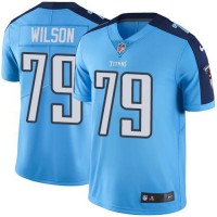 Nike Tennessee Titans #79 Isaiah Wilson Light Blue Youth Stitched NFL Limited Rush Jersey