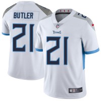 Nike Tennessee Titans #21 Malcolm Butler White Youth Stitched NFL Vapor Untouchable Limited Jersey