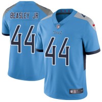 Nike Tennessee Titans #44 Vic Beasley Jr Light Blue Alternate Youth Stitched NFL Vapor Untouchable Limited Jersey